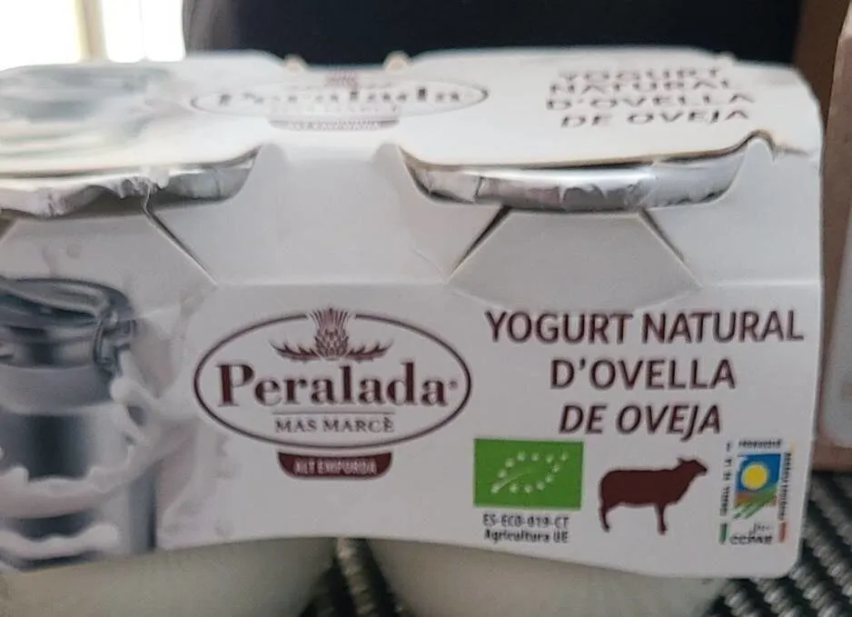 Yogur natural de oveja
