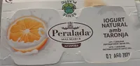 Iogurt natural amb taronja