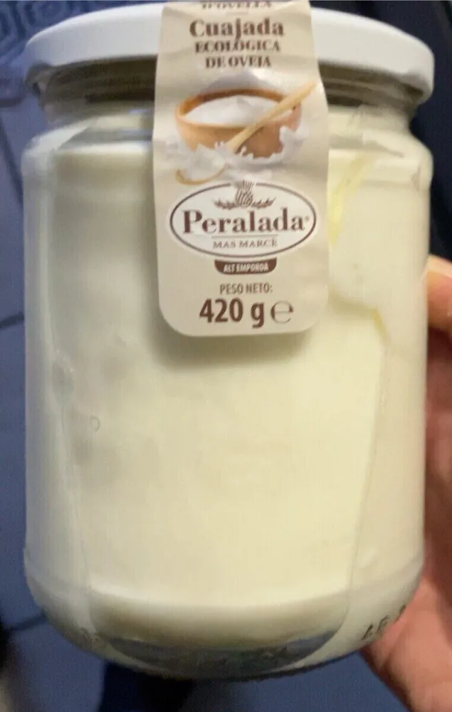 Cuajada ecológica de oveja