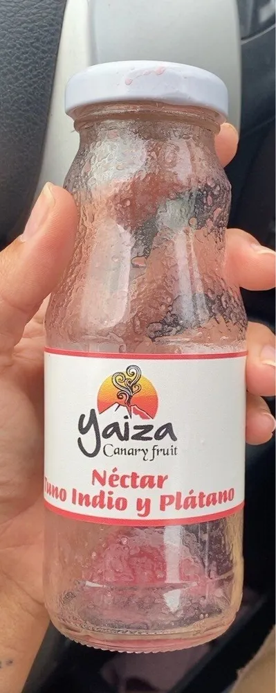 Néctar tuno indio y plátano