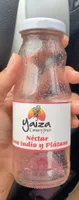 Néctar tuno indio y plátano