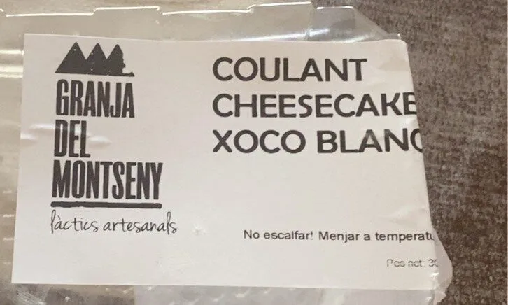 Coulant Cheesecake Xoco Balc