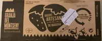 Iogurt artesanal amb melmelada de maduixa