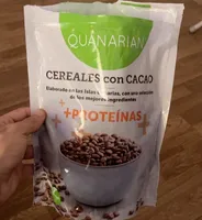 Cereales con cacao + proteínas