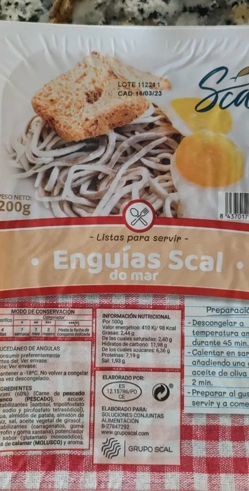 Enguías Scal