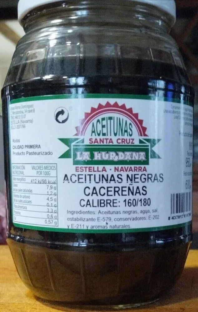 Aceitunas negras cacereñas