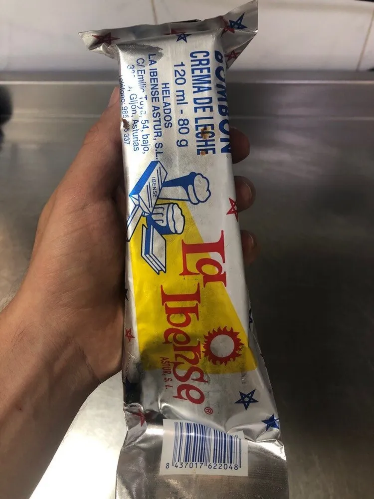 Bombón crema de leche