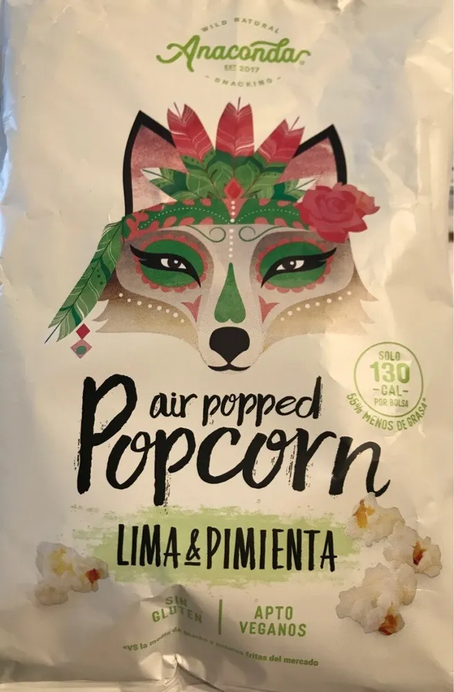 Pop corn Lima & Pimienta