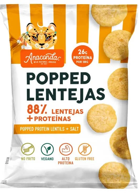 Popped Lentil Chips