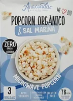 Popcorn orgánico