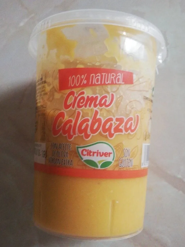 Crema calabaza