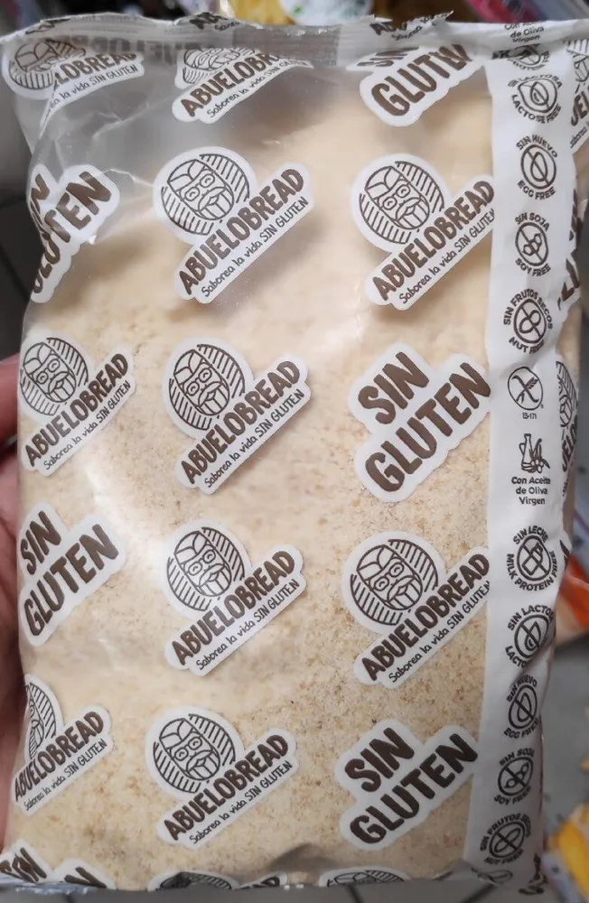 Pan rallado sin gluten