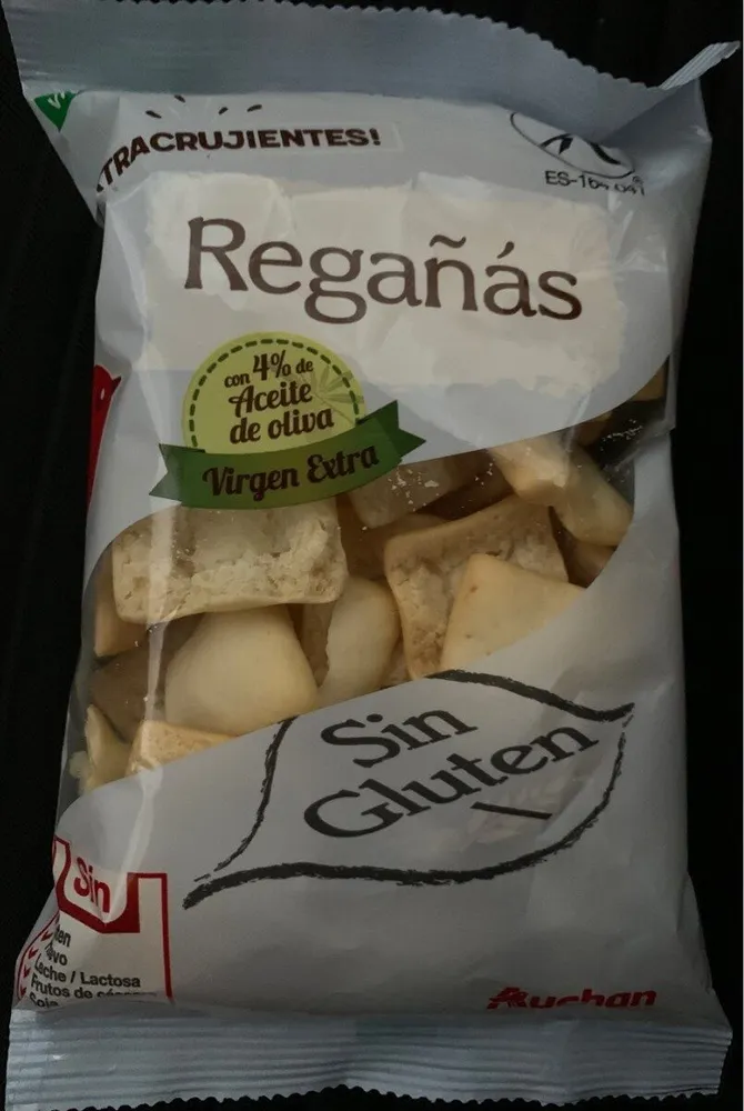 Regañas sin gluten