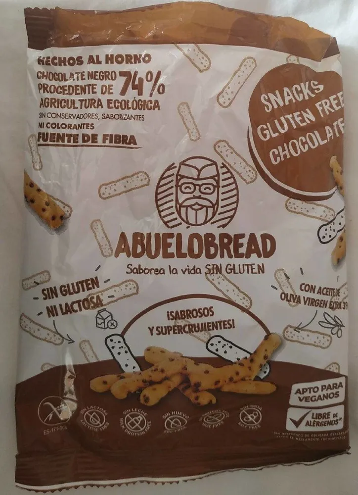 Palitos con chocolate Abuelobread