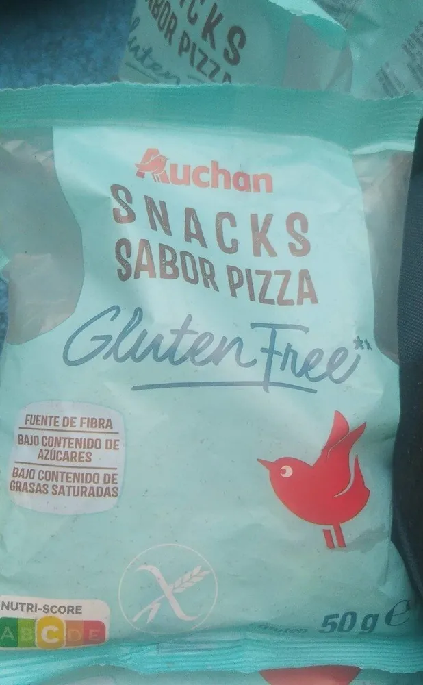 Snack sabor pizza