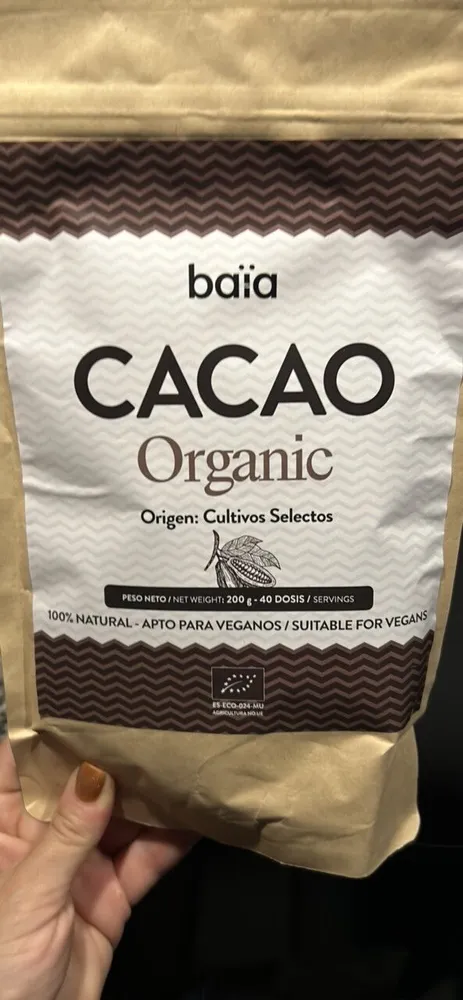 Baïa Cacao orgánico