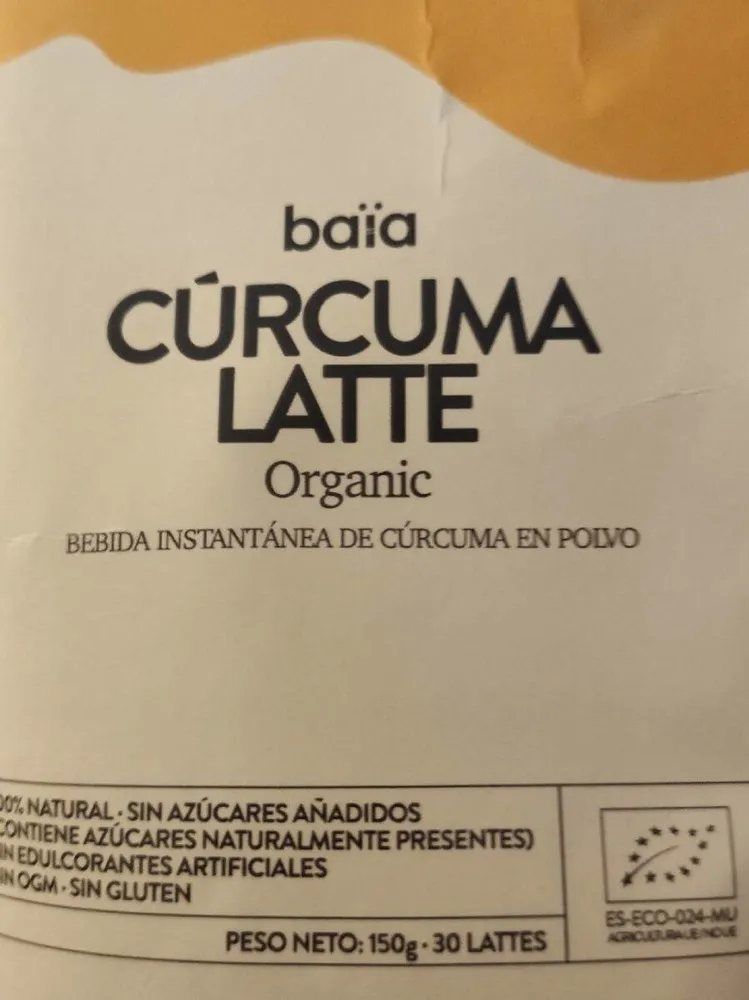 Baia cúrcuma latte