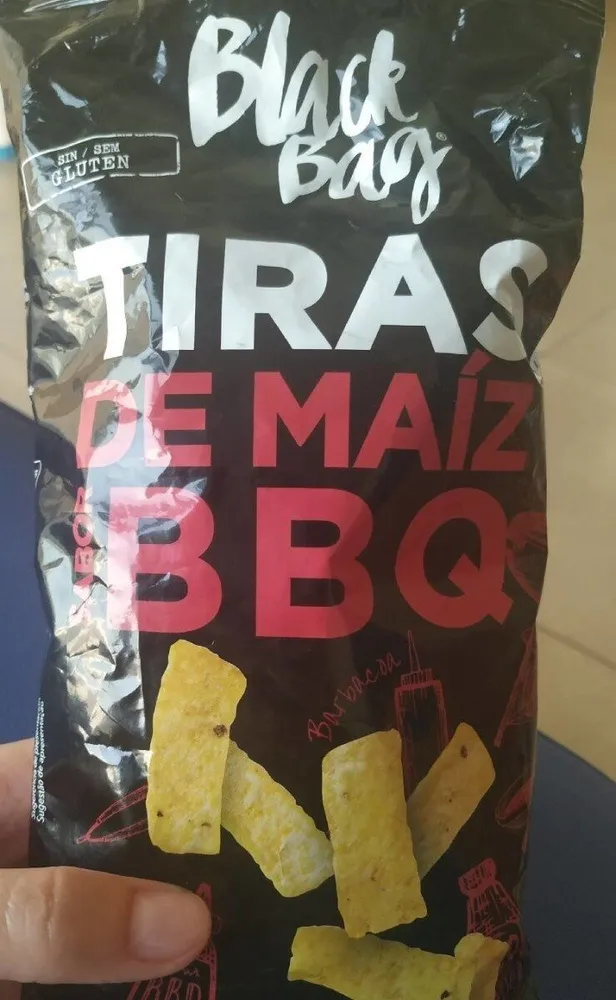 Tiras de maíz bbq