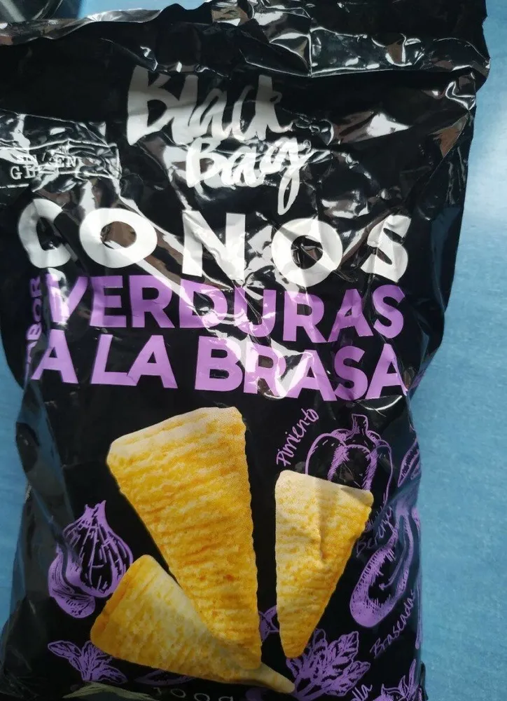 Conos verduras a la brasa