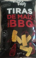 Tiras de maíz sabor bbq