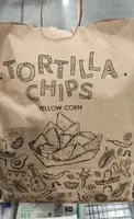 Tortilla chips yellow corn