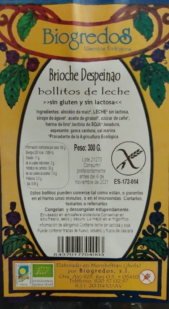 Brioche despeinao