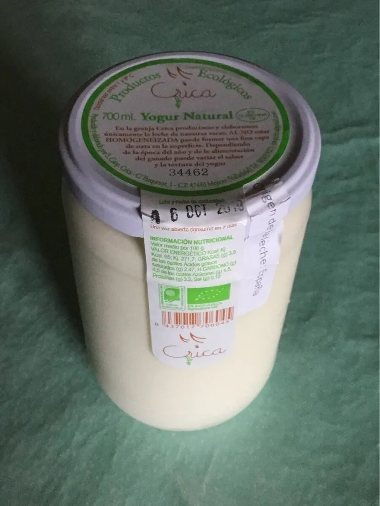 YOGUR NATURAL