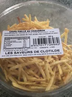 Chips paille au chaudron