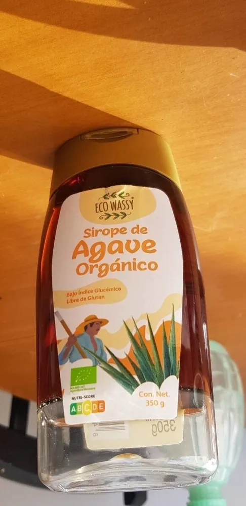 Sirope de agave orgánico