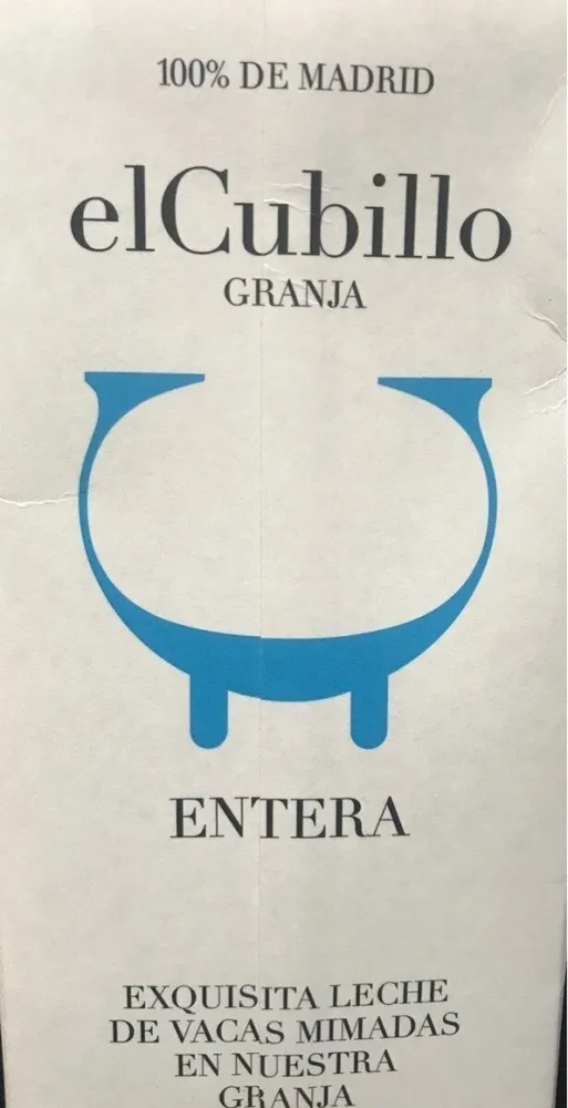 Leche entera el Cubillo