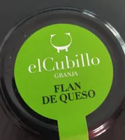 Flan de queso el Cubillo