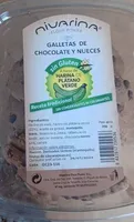 Galletas de chocolate y nueces