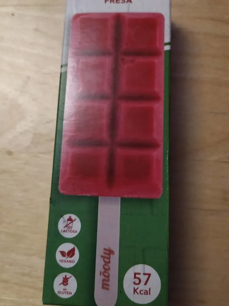Helado de fresa