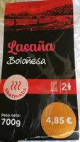Lasaña boloñesa