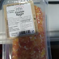 Queso con papaya