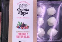 Bombones queso con higo y frutos rojos