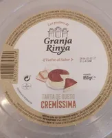 Tarta de queso cremíssima