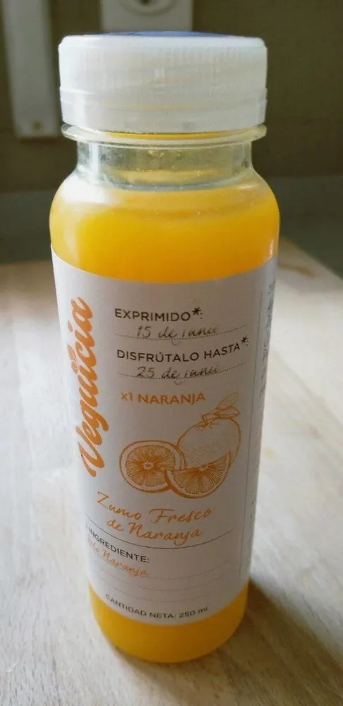 Zumo Fresco de Naranja