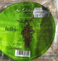 Queso de oveja y cabra curado con hollejo
