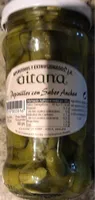 Pepinillos con sabor anchoa