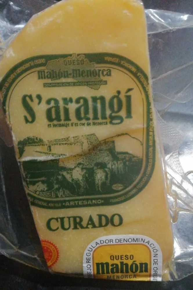 Queso Mahón-Menorca curado