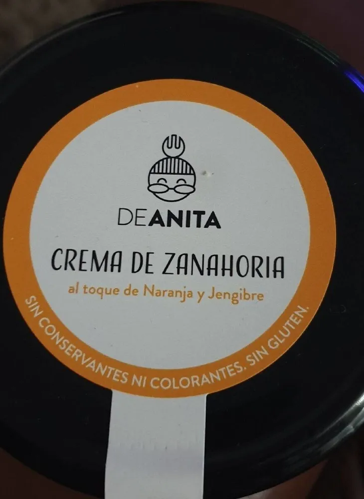 Crema de zanahoria