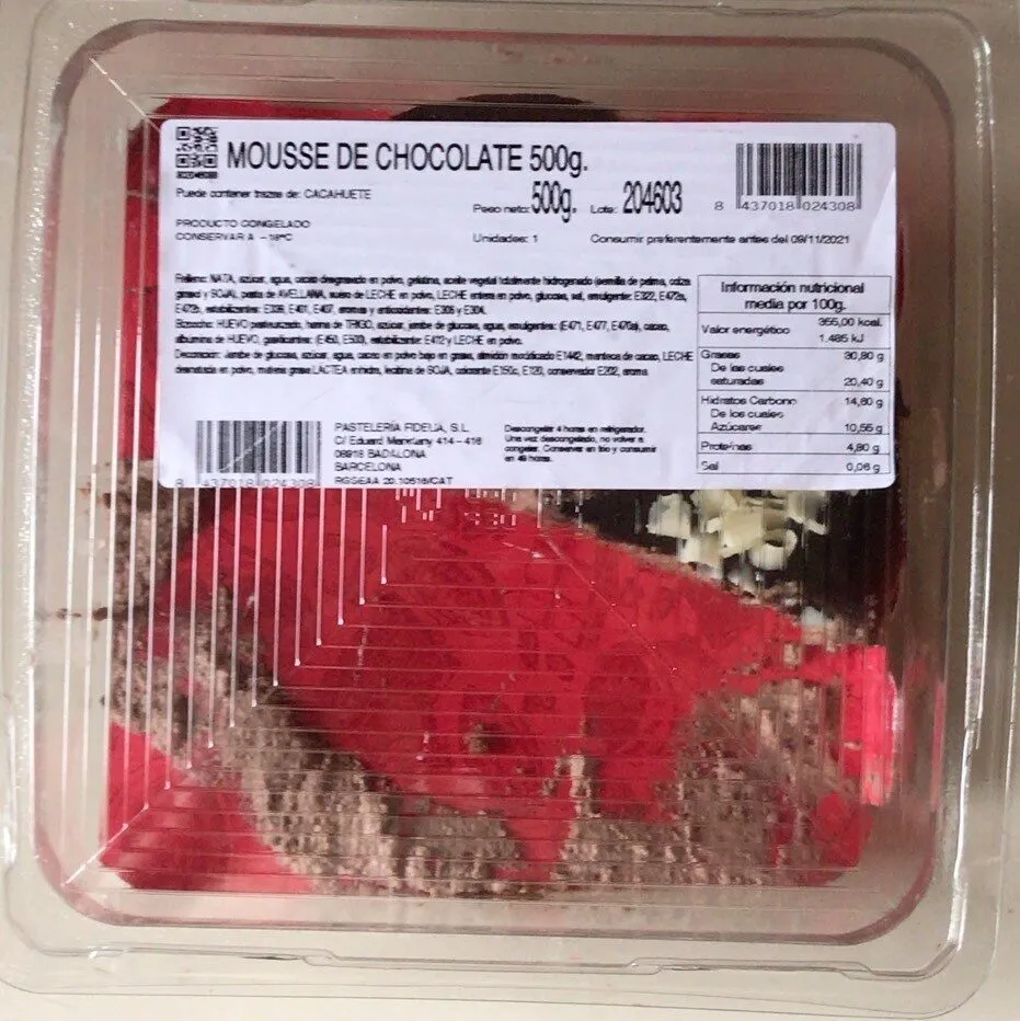 Mousse de chocolate