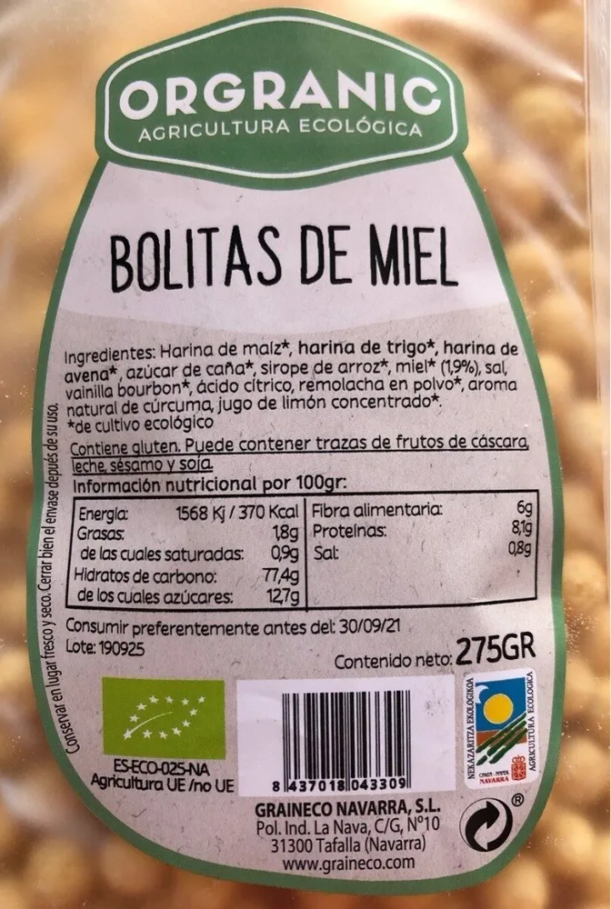 Bolitas de miel