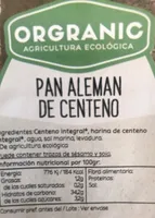 Pan alemán de centeno