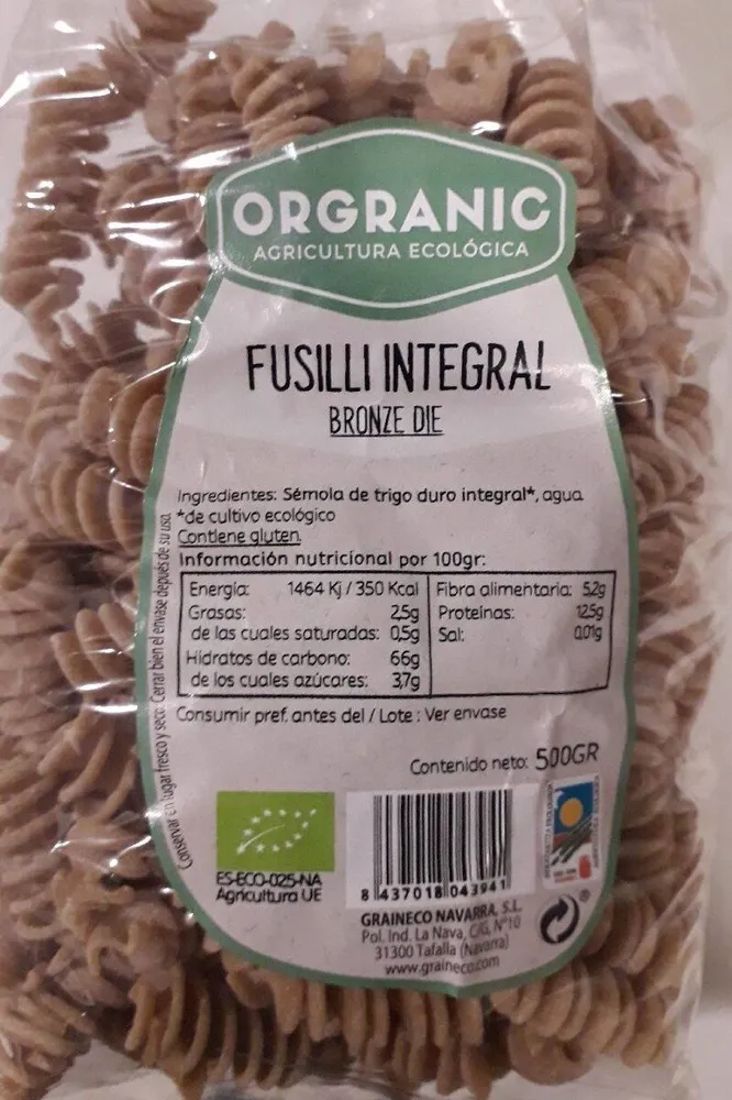 Fusilli integral