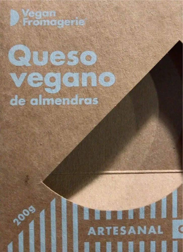 Queso vegano almendras