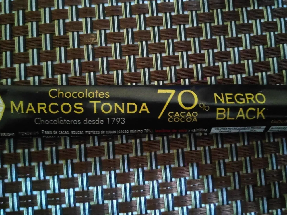 Chocolates 70%Negro