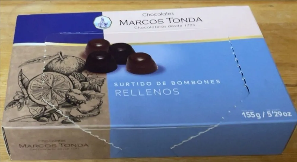 Surtido de Bombones Rellenos