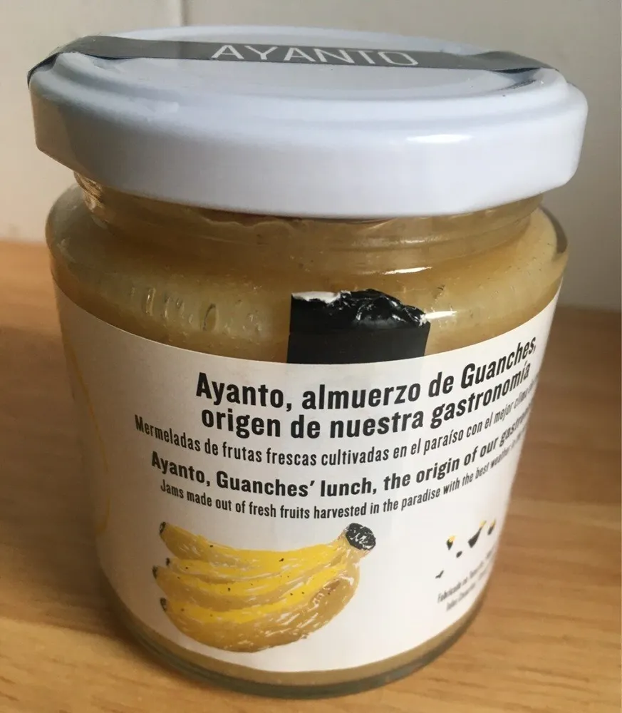 Ayanto mermelada de platano